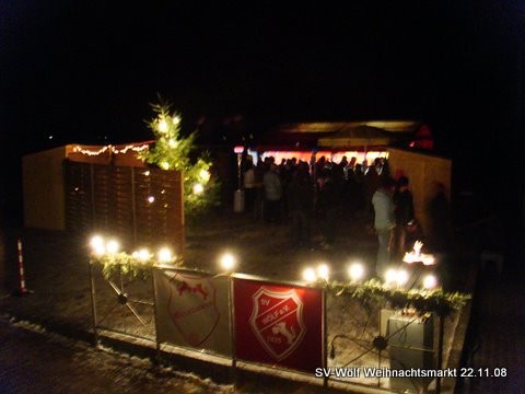 Weihnachstmarkt 2008 des SV-Wölf